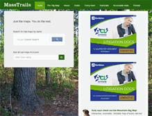 Tablet Screenshot of masstrails.com